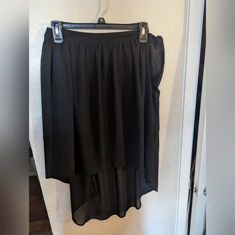 High-low skirt